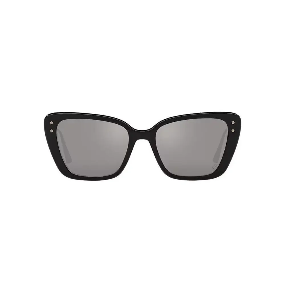 DIOR Butterfly Sunglasses MISSDIOR B5F 56mm Shiny Black Solid NWT - Picture 2 of 9